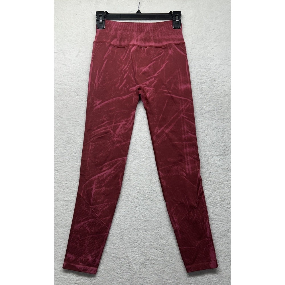 Lululemon Womens Size 4? Red Ebb to Street 26" Seamless Legging Pants (M6)